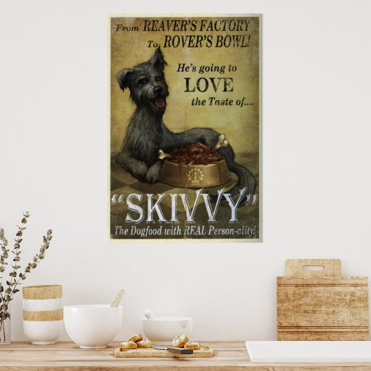 Fabel 3 Propaganda-Skizze Poster (Küche)