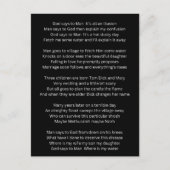 Fabel Postkarte (Vorderseite)