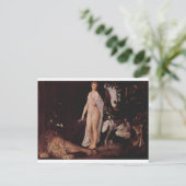 Fabel von Gustav Klimt Postkarte (Stehend Vorderseite)