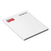 Fabelfeuerwagen Notizblock (angewinkelt)