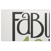 Fabelhaft bei 40 grünen Fabric Stoff (Fat Quarter (45,7 x 55,9 cm))