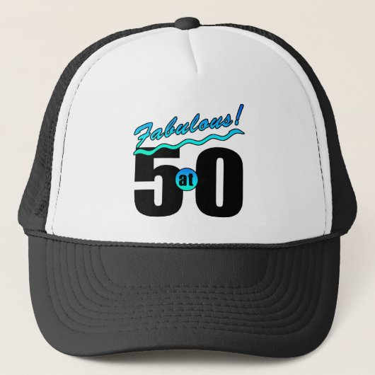 Fabelhaft bei 50 truckerkappe (Vorderseite)