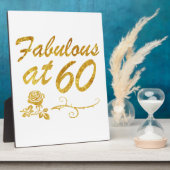 Fabelhaft bei 60 Jahren Fotoplatte (Seite)
