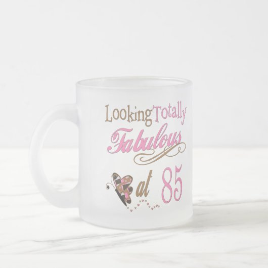 Fabelhaft bei 85 mattglastasse (Links)