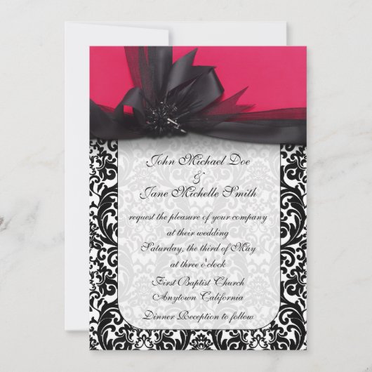 Fabelhaft Funky 12x18 Einladung (Vorderseite)