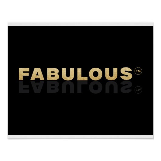 Fabelhaft mit Trademark Poster (Vorderseite)