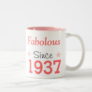 Fabelhaft seit 1937 zweifarbige tasse