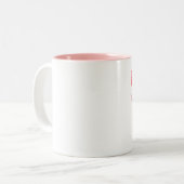 Fabelhaft seit 1948 zweifarbige tasse (Vorderseite Links)