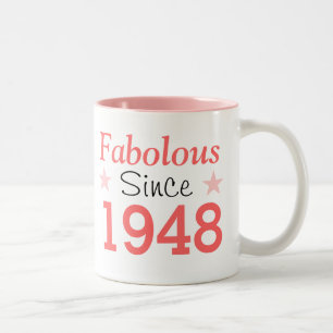 Fabelhaft seit 1948 zweifarbige tasse