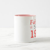 Fabelhaft seit 1948 zweifarbige tasse (Mittel)