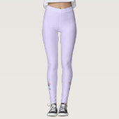 Fabelhaft Süße Einhorn Blumen Gesicht 2 Leggings (Vorderseite)