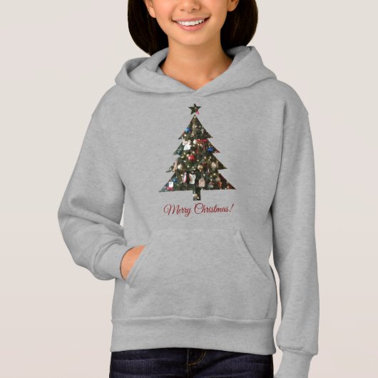 Fabelhaft, Weihnachten, Girls Pullover Hoodie (Vorderseite)