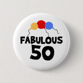 Fabelhafte 50 button (Vorderseite)