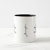 Fabelhafte aber erschöpfte Kaffeetasse (Mittel)