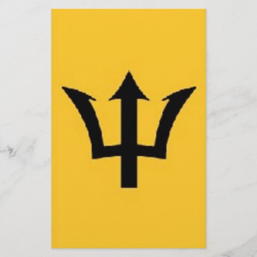 fabelhafte Barbados Briefpapier (Vorderseite)