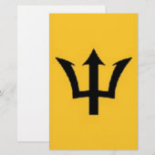 fabelhafte Barbados Briefpapier (Vorne/Hinten)