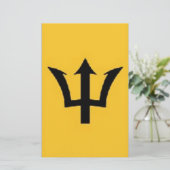 fabelhafte Barbados Briefpapier (Stehend Vorderseite)