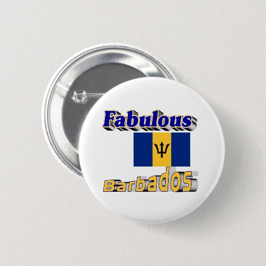 fabelhafte Barbados Button (Vorne & Hinten)