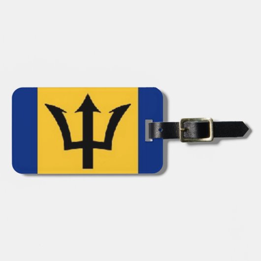 fabelhafte Barbados Gepäckanhänger (Vorderseite horizontal)