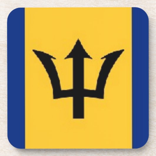 fabelhafte Barbados Getränkeuntersetzer (Vorderseite)