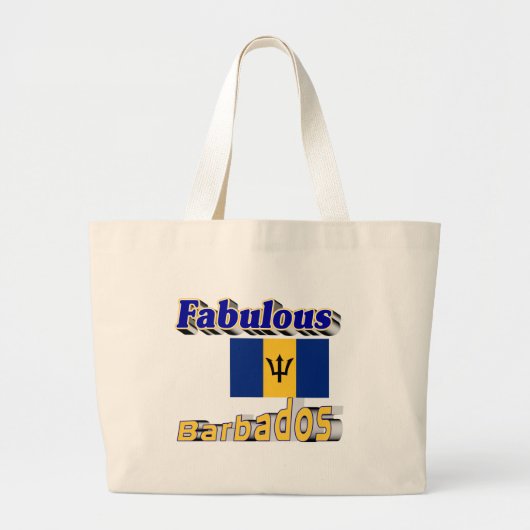 fabelhafte Barbados Jumbo Stoffbeutel (Vorne)
