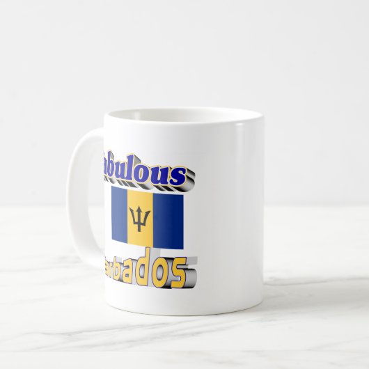 fabelhafte Barbados Kaffeetasse (Vorderseite Links)