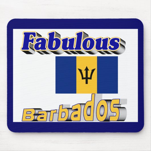 fabelhafte Barbados Mousepad (Vorne)