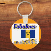 fabelhafte Barbados Schlüsselanhänger (Vorderseite)