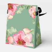 Fabelhafte Blumen-Gartenparty-Brautdusche Geschenkschachtel (Rückseite)