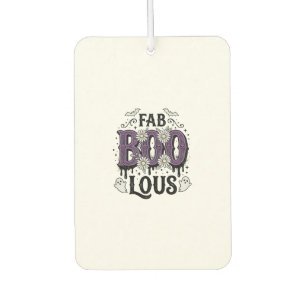 Fabelhafte Boo Halloween Vintage Geist Shirt Desig Autolufterfrischer