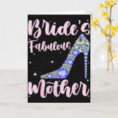 Fabelhafte Braut der Mutter, glücklicher Hochzeits Karte (Gelbe Blume)