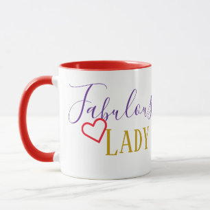 fabelhafte Dame Tasse