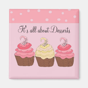 Fabelhafte Desserts Magnet