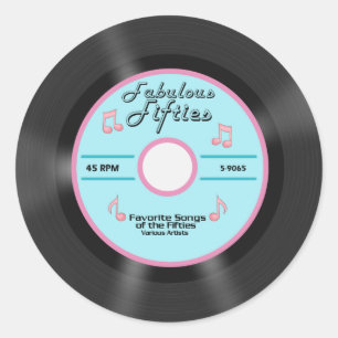 Fabelhafte Fünftel Runder Aufkleber