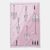 FABELHAFTE Fünfzigerjahre des Tuches FISCHEN Retro Handtuch (Vertikal)