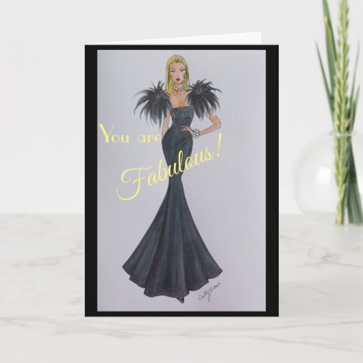 Fabelhafte Geburtstags-Karte Karte (Vorderseite)