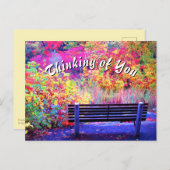 Fabelhafte Herbstfarben Herbst Landschaftlich Postkarte (Vorne/Hinten)