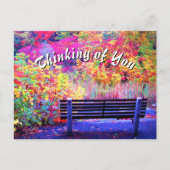 Fabelhafte Herbstfarben Herbst Landschaftlich Postkarte (Vorderseite)