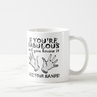 Fabelhafte Jazz Hände Lustiger Becher oder Reisebe Kaffeetasse