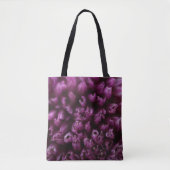 Fabelhafte pinkfarbene Blume Tasche (Vorderseite)