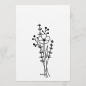 Fabelhafte Vierzig Party 40. Geburtstag Einladung (Rückseite)