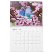 Fabelhafte Vogel-12-monatiger Kalender (Feb 2026)