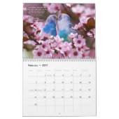 Fabelhafte Vogel-12-monatiger Kalender (Feb 2027)