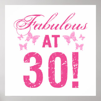 30 Geburtstag PosterDesigns Zazzle.de