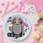 Fabelhafter 50er des Fotos alles- Gute zum Pappteller (Party)