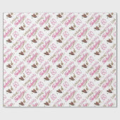 Fabelhafter 60. Geburtstag Geschenkpapier (Flach)