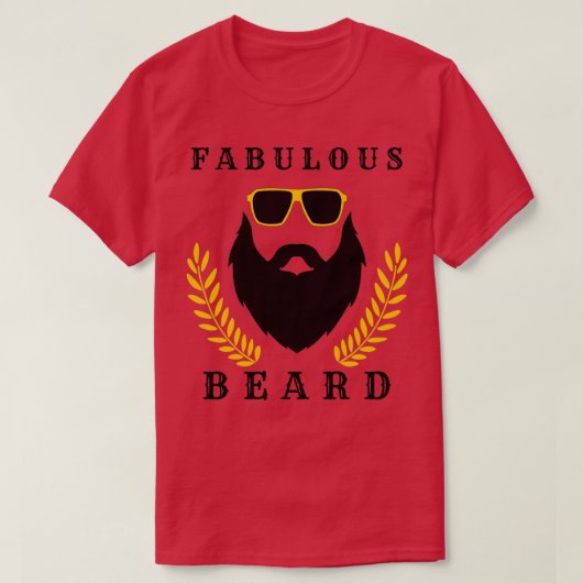 fabelhafter Bart 46 T-Shirt (Design vorne)