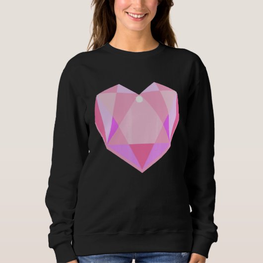 Fabelhafter Bling Rhinestone Stil hören Sweatshirt (Vorderseite)