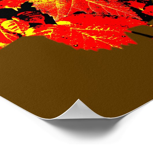 Fabelhafter Erntedank Poster (Ecke)