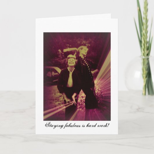 Fabelhafter Geburtstag Karte (Vorderseite)